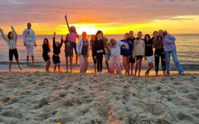 Obóz młodzieżowy, Dąbki - obóz konny nad morzem OW Duet , 10 dni 10-16 lat